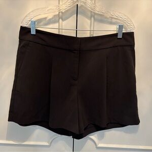 Ann Taylor High Waist Black Shorts